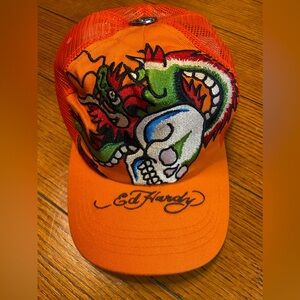 Original 2008 Ed Hardy Trucker Hat